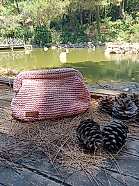 Pembe Burslu Çanta