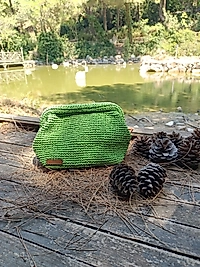 Yeşil Burslu Çanta